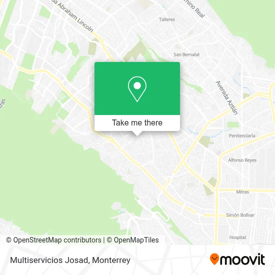 Multiservicios Josad map