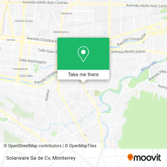 Solarware Sa de Cv map