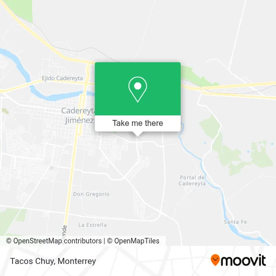 Tacos Chuy map