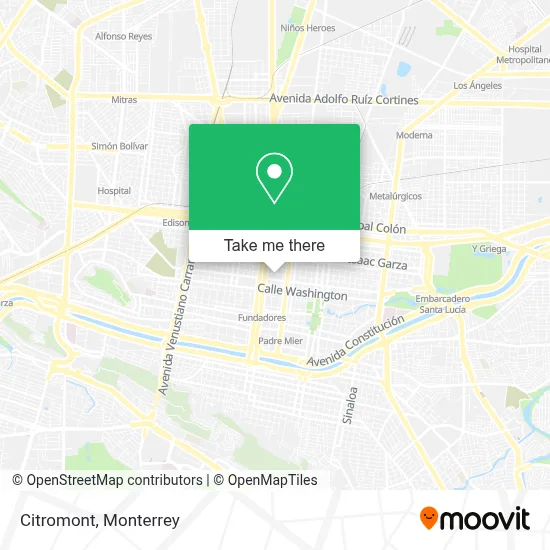 Citromont map
