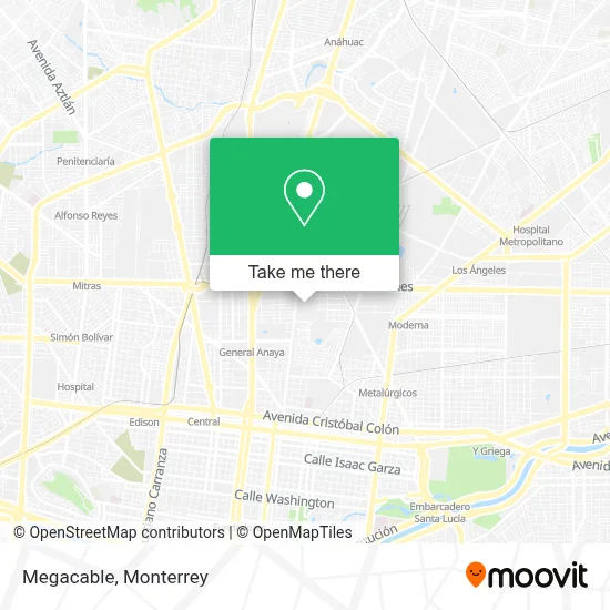 Megacable map