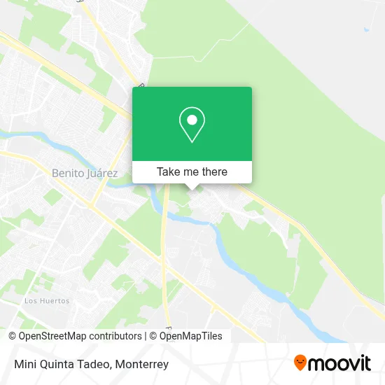 Mini Quinta Tadeo map