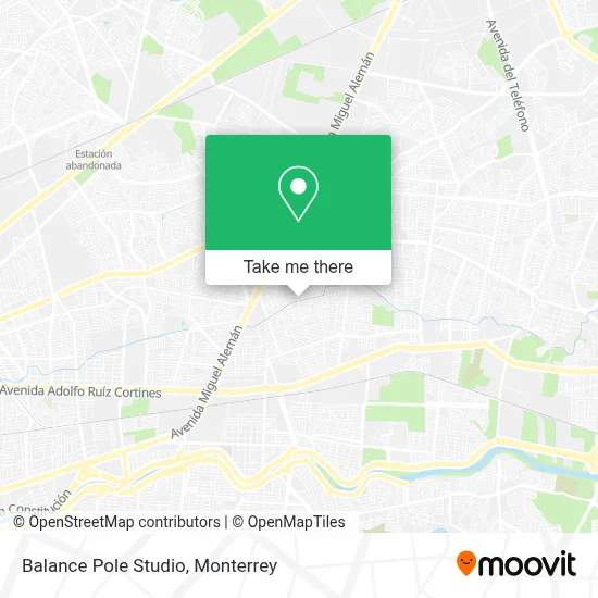 Balance Pole Studio map