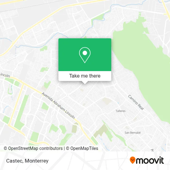 Castec map