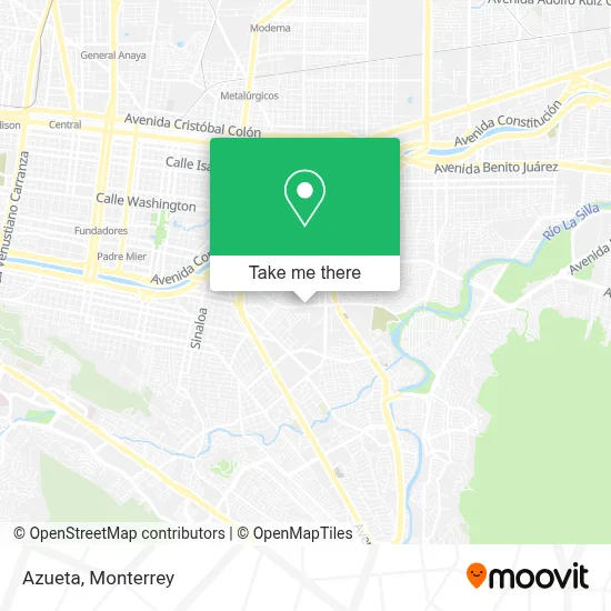 Azueta map
