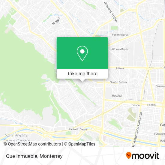 Que Inmueble map