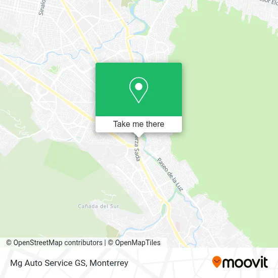 Mg Auto Service GS map