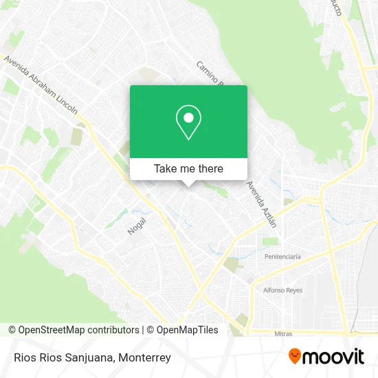 Rios Rios Sanjuana map