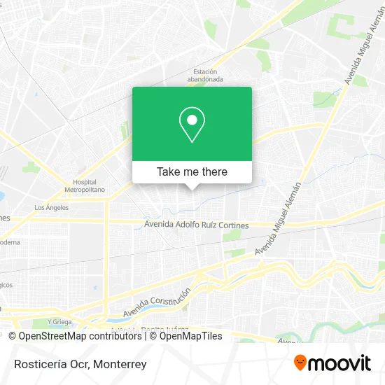 Rosticería Ocr map