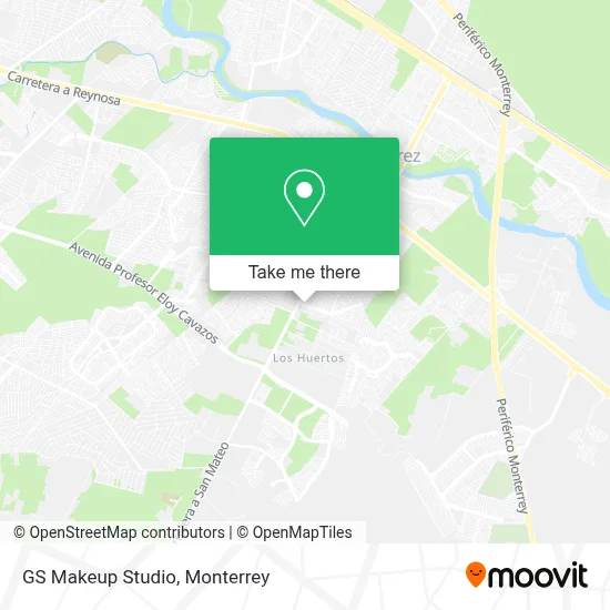 GS Makeup Studio map