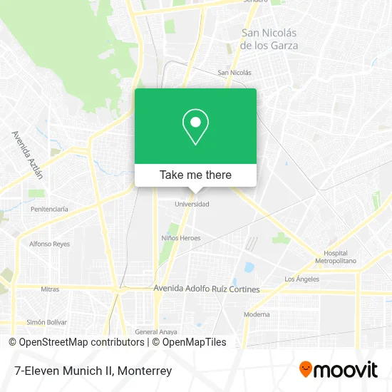 7-Eleven Munich II map