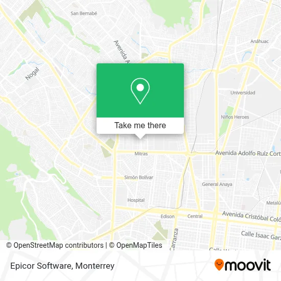 Epicor Software map