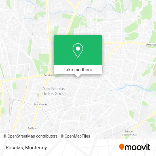 Rocolas map