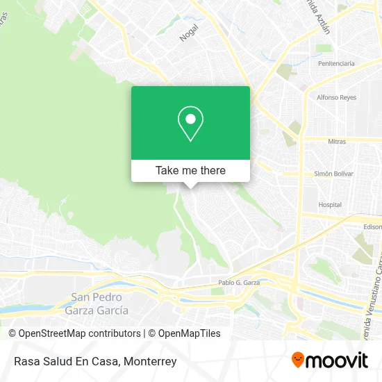 Rasa Salud En Casa map