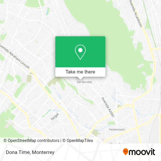 Dona Time map