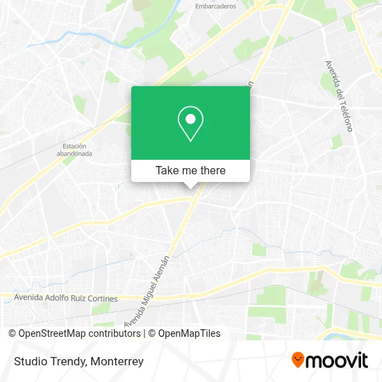 Studio Trendy map
