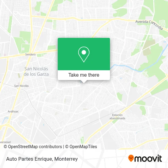 Auto Partes Enrique map