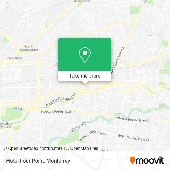 Hotel Four Point map
