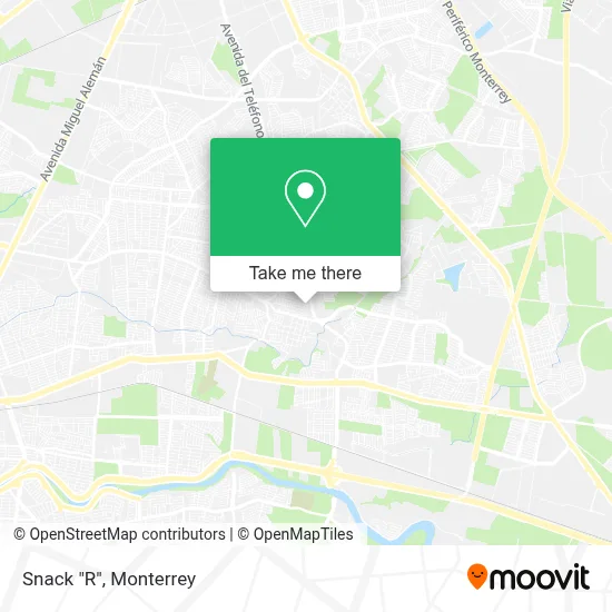 Snack "R" map