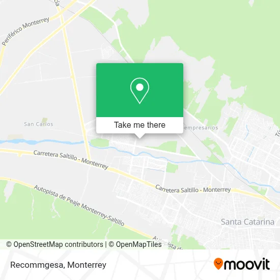 Recommgesa map