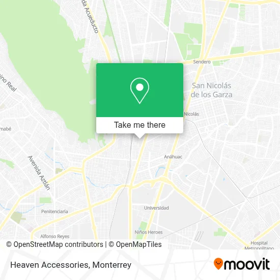 Heaven Accessories map