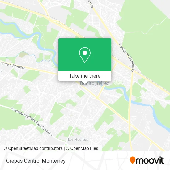 Crepas Centro map