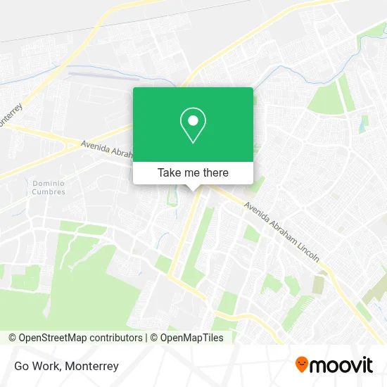 Go Work map