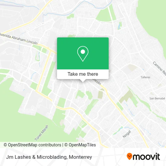 Jm Lashes & Microblading map