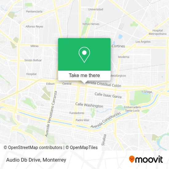 Audio Db Drive map