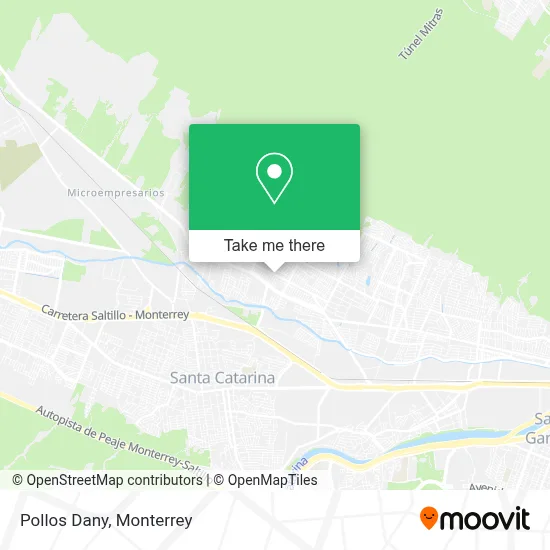 Pollos Dany map
