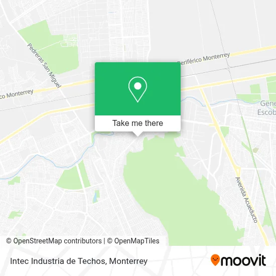 Intec Industria de Techos map