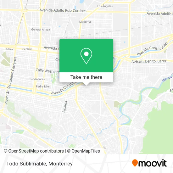 Todo Sublimable map