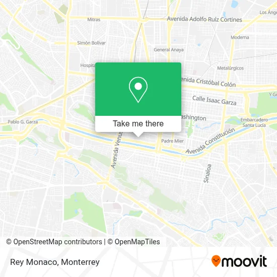 Rey Monaco map