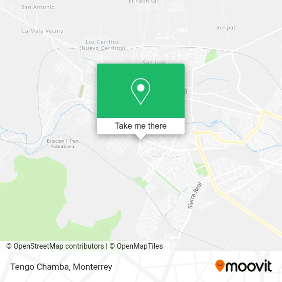 Tengo Chamba map