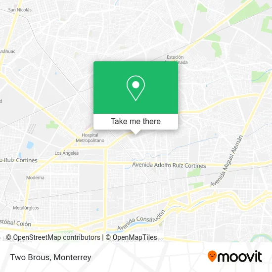 Two Brous map
