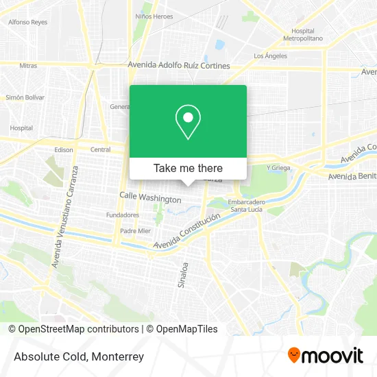 Absolute Cold map