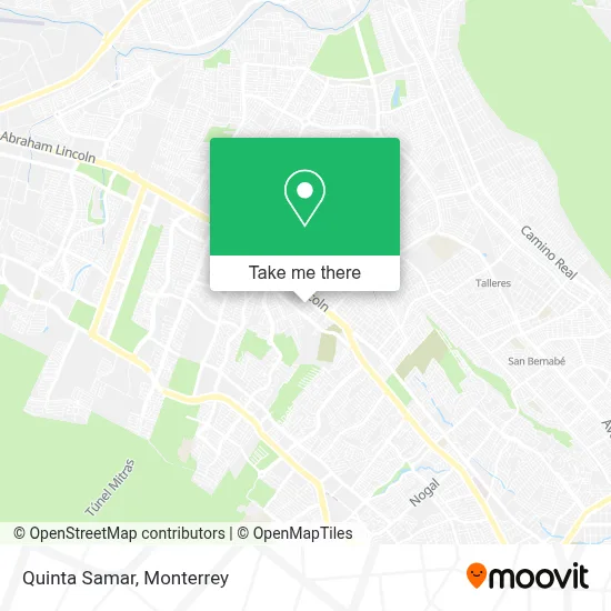 Quinta Samar map