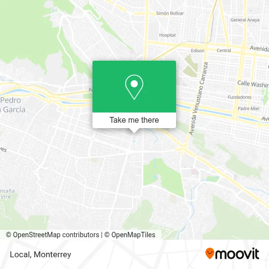 Local map