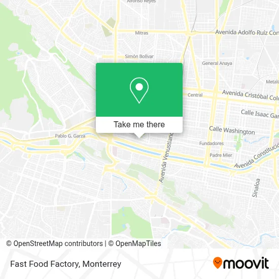 Fast Food Factory map