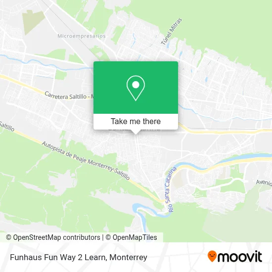 Funhaus Fun Way 2 Learn map