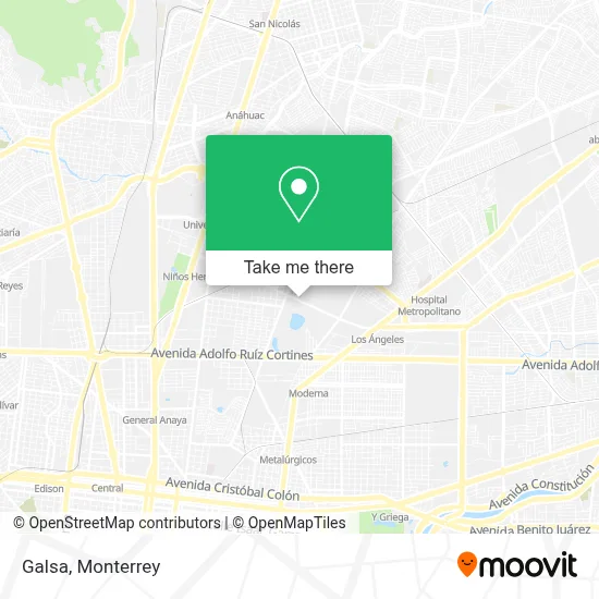 Galsa map