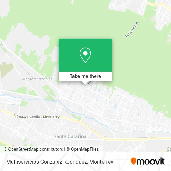 Multiservicios Gonzalez Rodriguez map