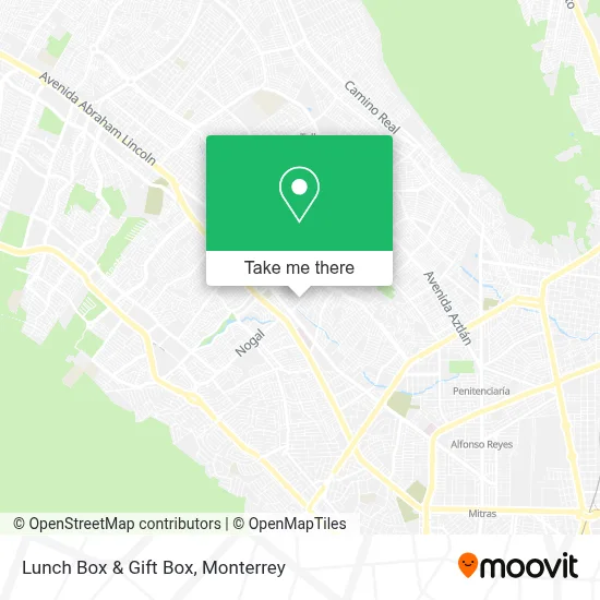 Lunch Box & Gift Box map