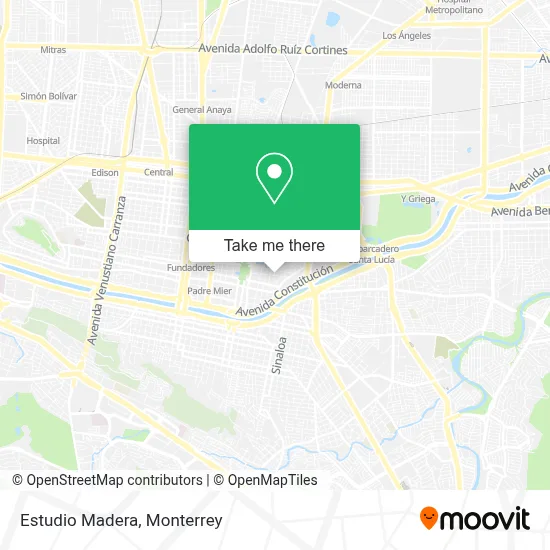 Estudio Madera map