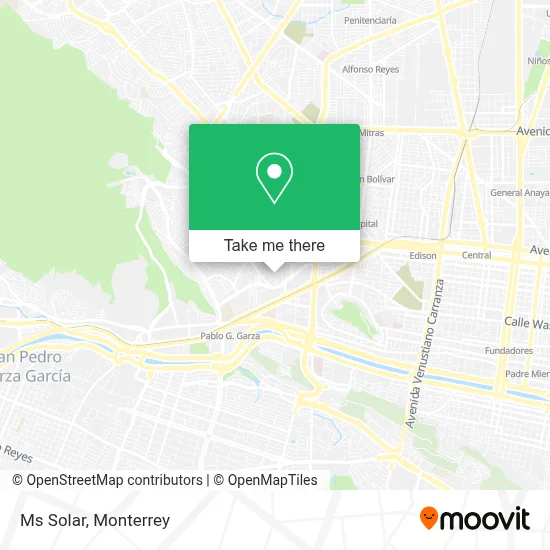 Ms Solar map