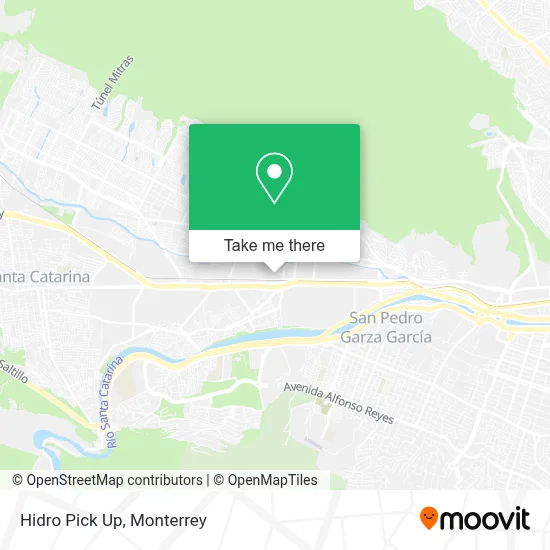 Hidro Pick Up map