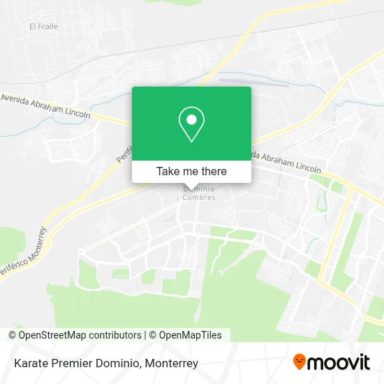 Karate Premier Dominio map