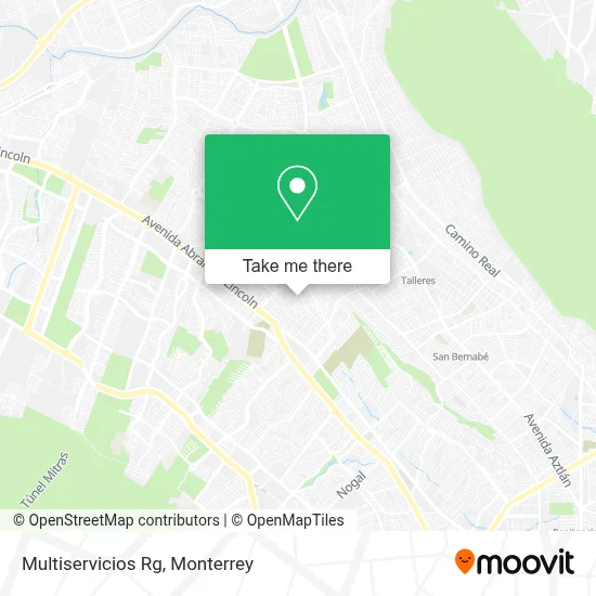 Multiservicios Rg map
