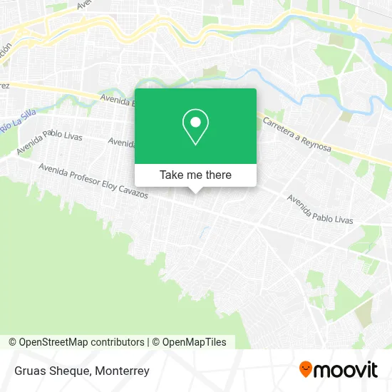 Gruas Sheque map