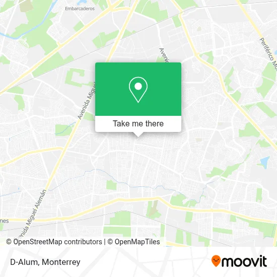 D-Alum map